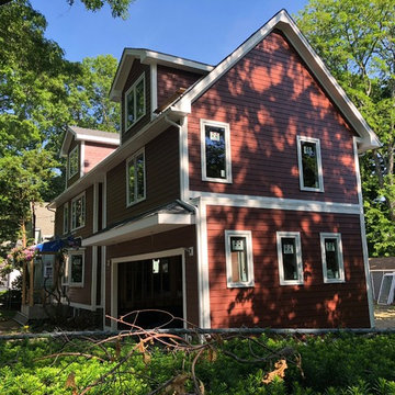 Brookline Ma James Hardie with PVC Azek Trim Package