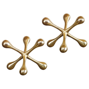 Harlan Objects Brass, Set of 2