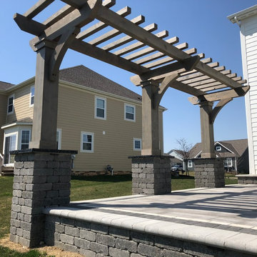 Dublin, OH, Outdoor Living Combination Space in Beautiful Ballantrae