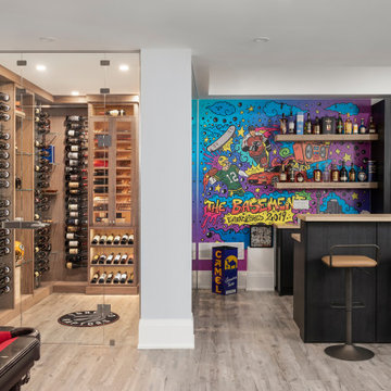 Contemporary Wine Cellar WC021 by Imagination Wine Cellars