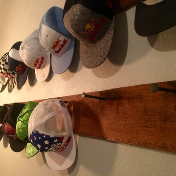 Custom hat rack