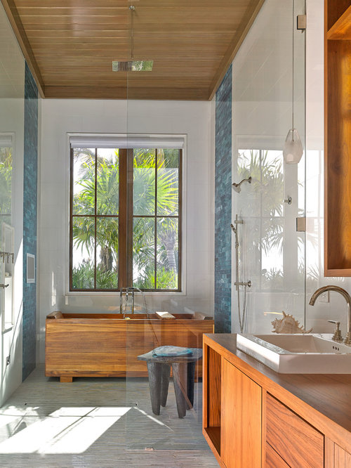 Teak Bathroom Ideas, Pictures, Remodel and Decor