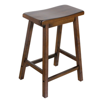 Gaucho Counter Height Stools, Walnut