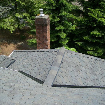 After Photo: CertainTeed Presidential Shadow Gray Composition Shingles - Woodinv