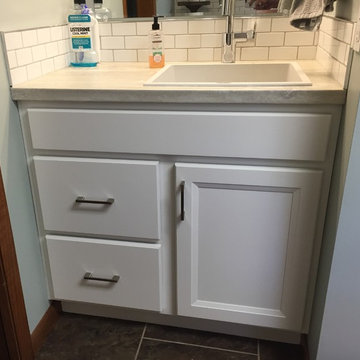 Maple "Alpine" Kitchen, Baths & Laundry