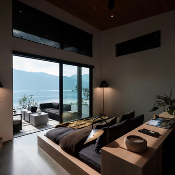 Custom Mid Century Mountain Modern Lake View Home Nelson