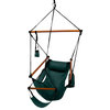 Hammaka Hammocks Original Hanging Air Chair, Hunter Green, Wood