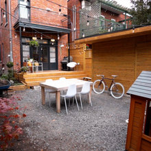 Back deck