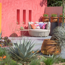 Garden Tour: A Dazzlingly Colourful Outdoor Living Room