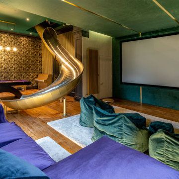 Luxury Cinema and Entertainment Room
