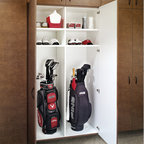 Harley Davidson Garage - Craftsman - Garage - Columbus - by Custom