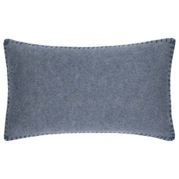 Angora Slate Indoor/Outdoor Performance Lumbar Pillow, 12"x20"
