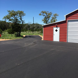 Asphalt paving driveway - Bricks And Masonry