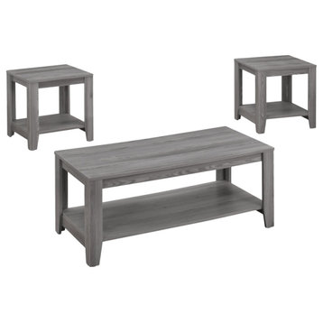 Grey Table Set  3Pcs Set
