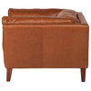 Westwood Arm Chair, Tan Leather