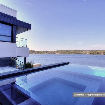 Infinity Pool for Ultra Modern Home