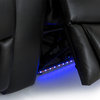 Barcalounger Solaris Theater Seating - Black, Leather, Row of 3