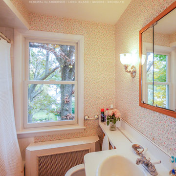 Charming Bathroom with New Energy Saving Window - Renewal by Andersen Long Islan