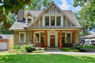 Inspiration for an exterior home remodel in Atlanta