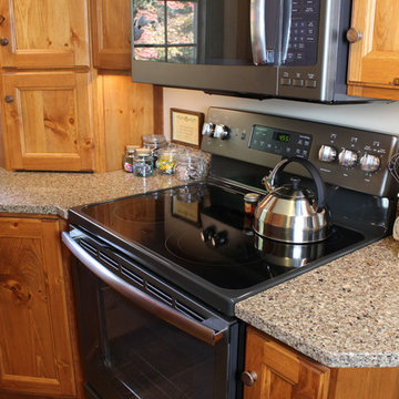 Knotty Pine Kitchen