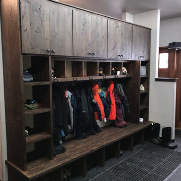 Family Ski Garage