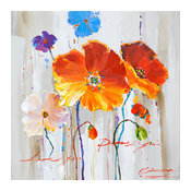 Yosemite Primary Floral I Artwork