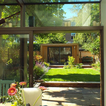 London family garden