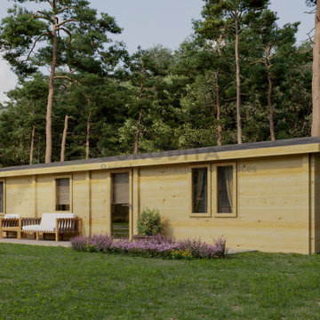 Holiday log cabins-Mobile log cabins
