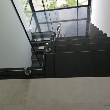 Stair cases installed by Status Stones