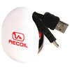 Recoil Automatic Cord Winder (L) - Retractable Cord Organizer for Home & Office
