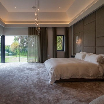 Master's Bedroom Inspiration - Electric Curtains and Blackout Blinds