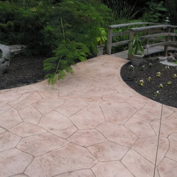 Stamped Concerete - Walkways