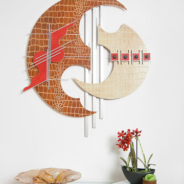 Moon Modern Wall Decor Sculptures