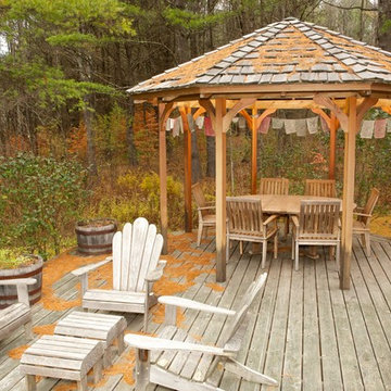 Cedar and fir gazebo