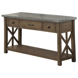 Industrial Console Tables by Furniture Import & Export Inc.