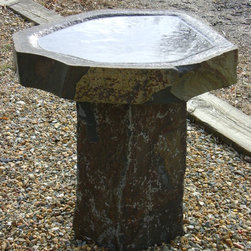 Basalt Birdbath - Bird Baths