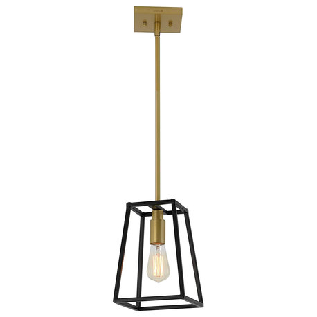 Artika Carter 1L Pendant Light Fixture with 40W Amber Incan Bulb