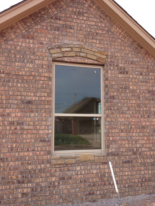 How To Fix This Stone Over Window