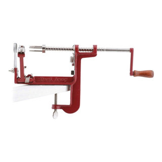 Back to Basics Apple/Potato Peeler With Clamp-on Base, Red - Traditional -  Peelers And Corers - by Life and Home | Houzz