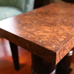Walnut Burl End Table - Products
