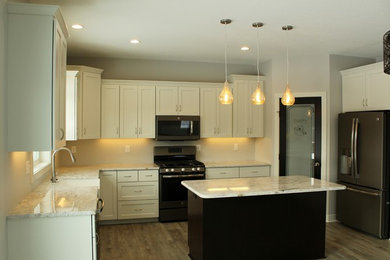 Transitional kitchen photo in Other