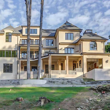 Exquisite 2-Story French Château Luxury Home Plan – Boston, MA