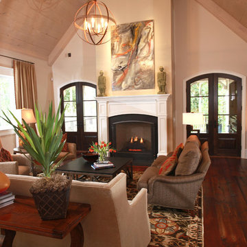 Old Meets New Build: Living Room