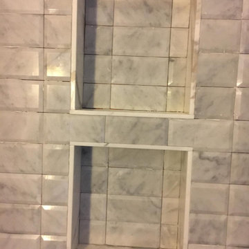Ceramic and Marble Installation (Glass Tile)