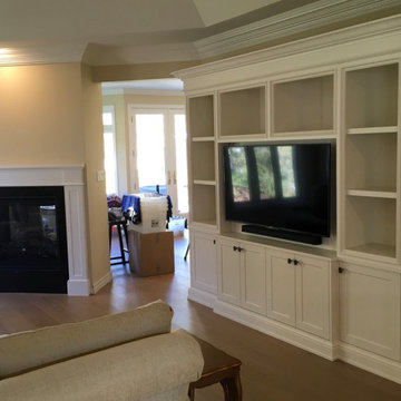 Entertainment Centre and Fireplace