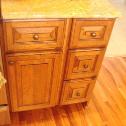 Painted and Cherry Kitchens with granite tops - Products
