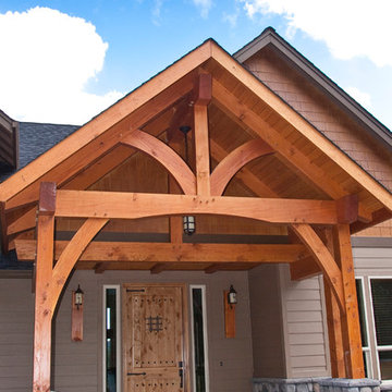 Timber Framed Entryways Showcase
