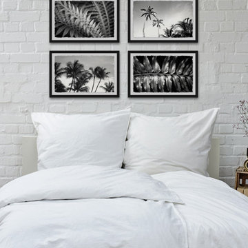 Palm Trees Quadriptych