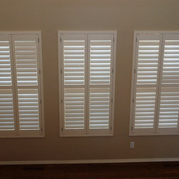 Hunter Douglas Palm Beach Shutter install - Interior Shutters