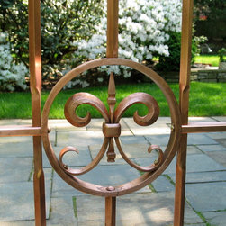 Solid Copper Gates, Trellis and Fence - Home Fencing And Gates